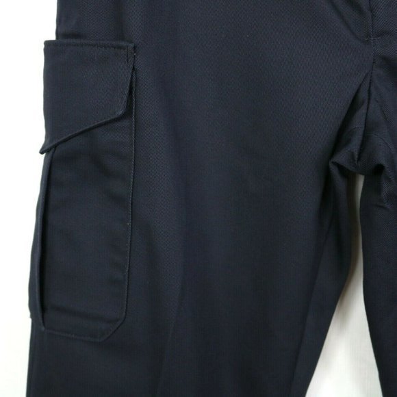 The Force Tactical Cargo Uniform Work Pants HS2383 Blue Unhemmed Size 34 - Picture 8 of 12